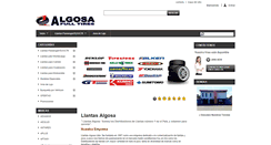 Desktop Screenshot of llantasalgosacr.com